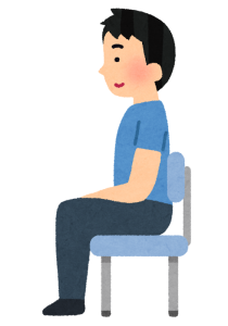 座り方